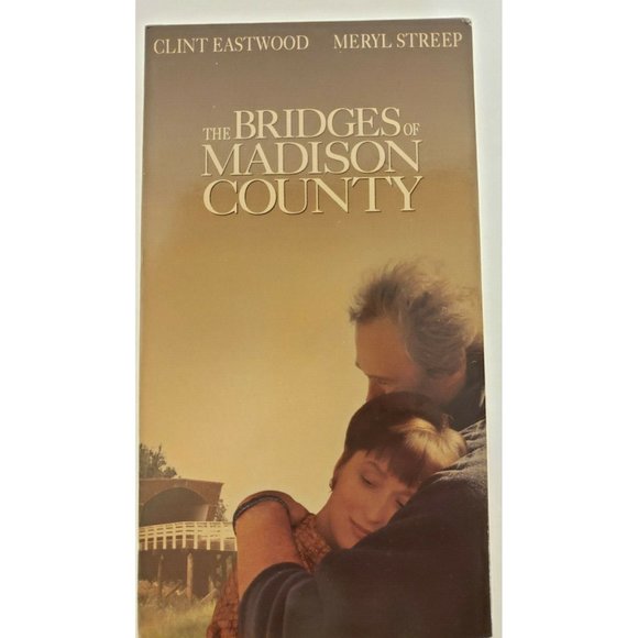 Warner, BridgesOfMadisonCounty, ClintEastwood Media Vhs Bridges Of